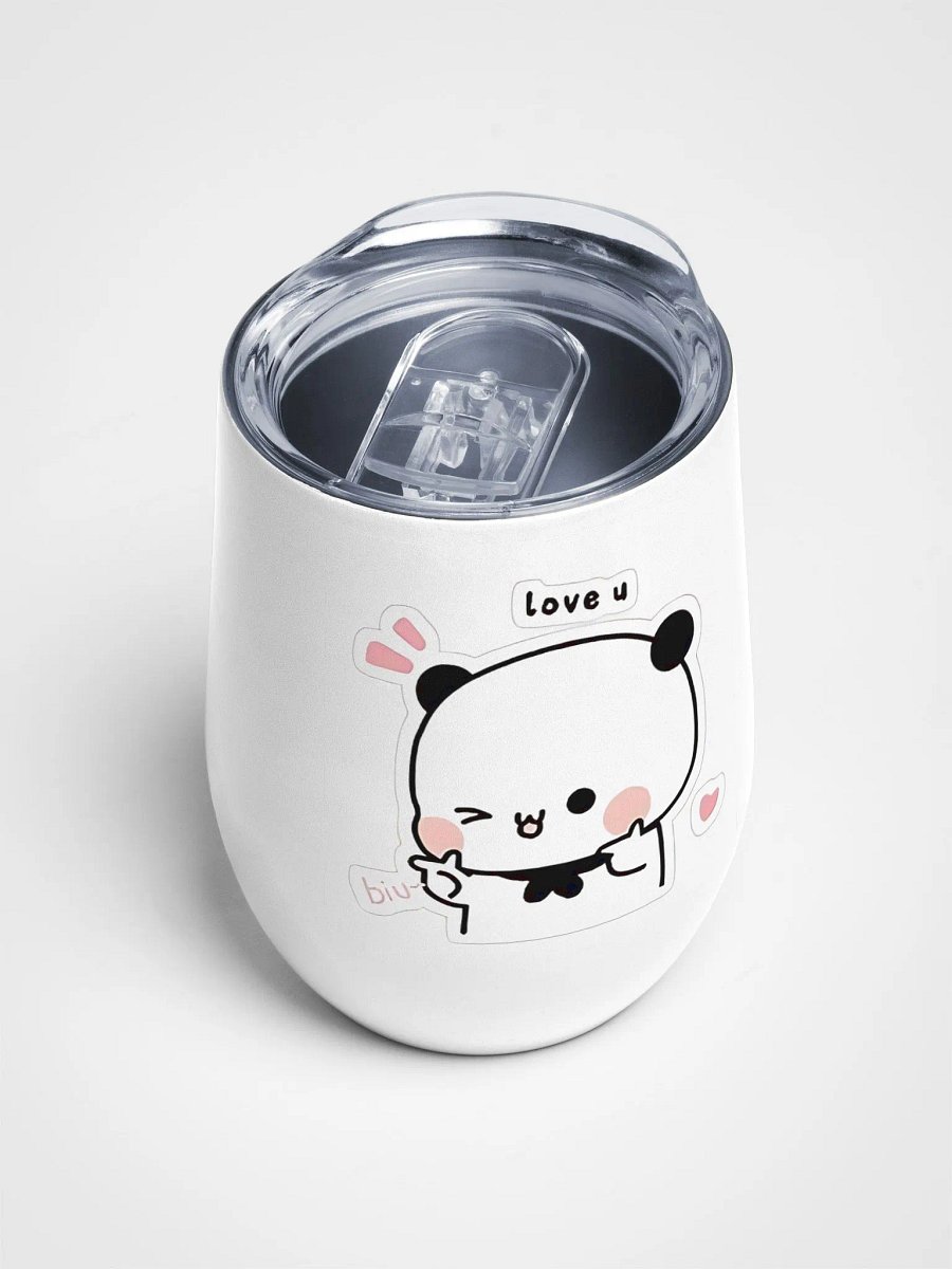 "Cute Panda Love Sticker – Adorable & Expressive Design" 🐼💖 product image (4)
