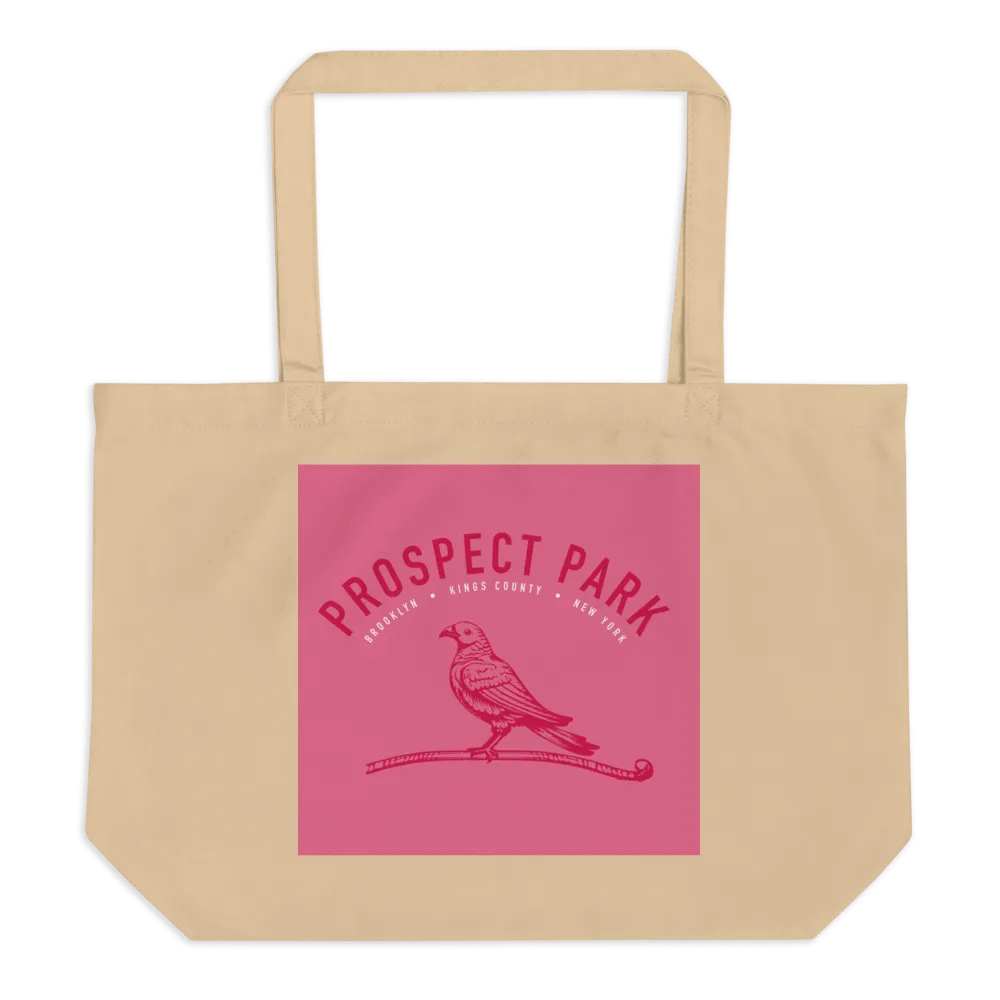 Prospect Park Pink Bird tote bag product image (1)
