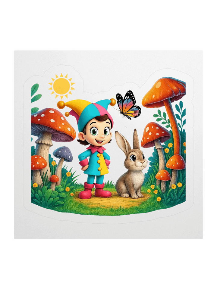 JessyJesty Girl Kiss Cut Stickers product image (1)