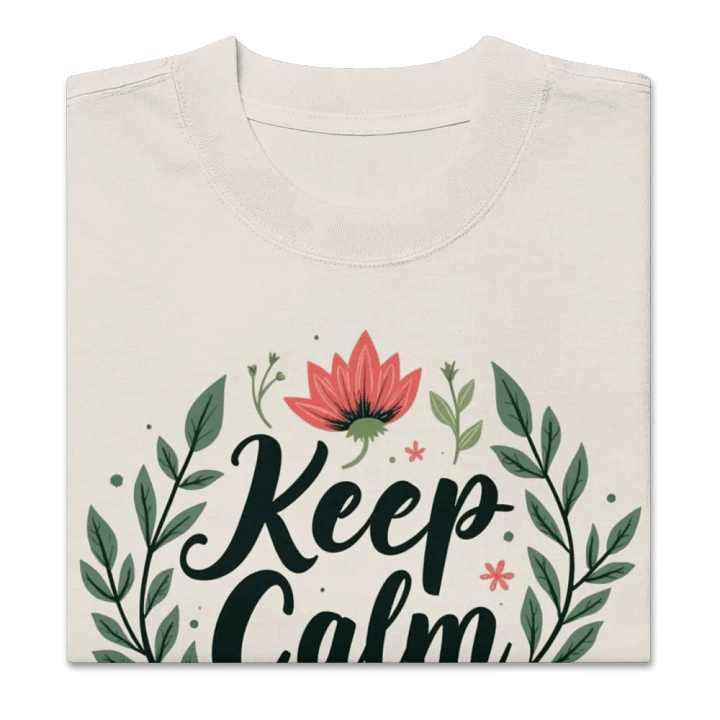 Keep Calm and Breathe Easy Design product image (2)