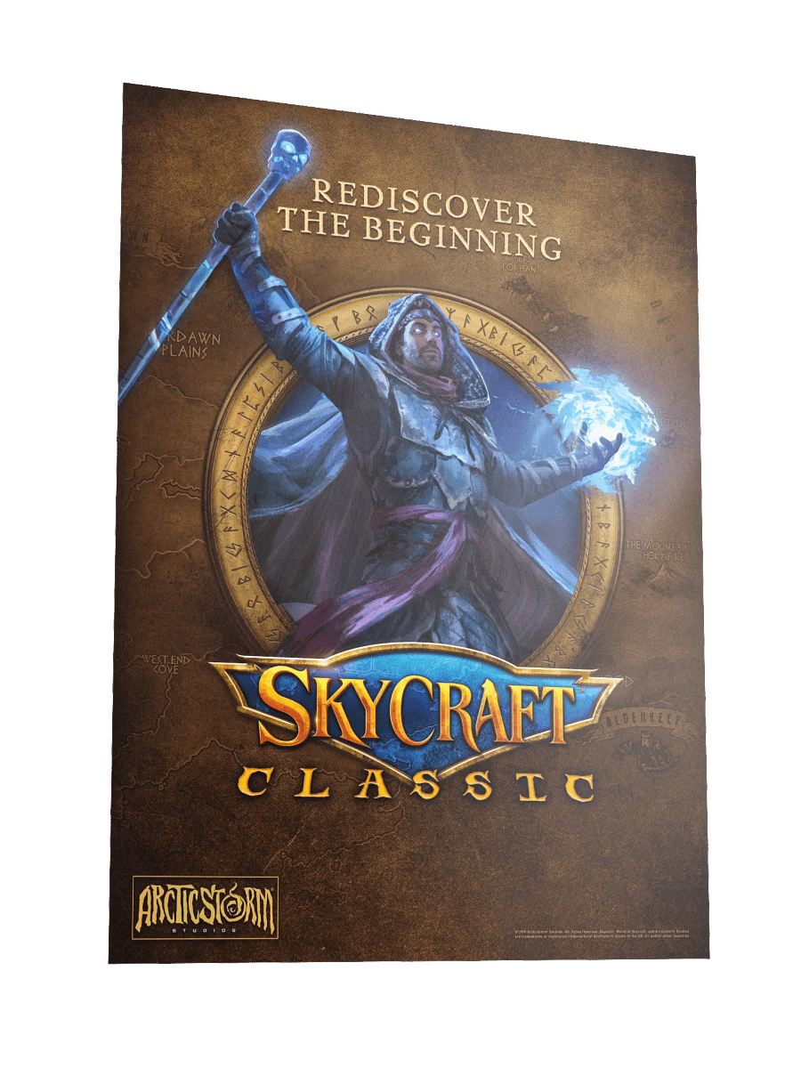 Skycraft Classic Edition Poster (18 x 24 inch) product image (3)