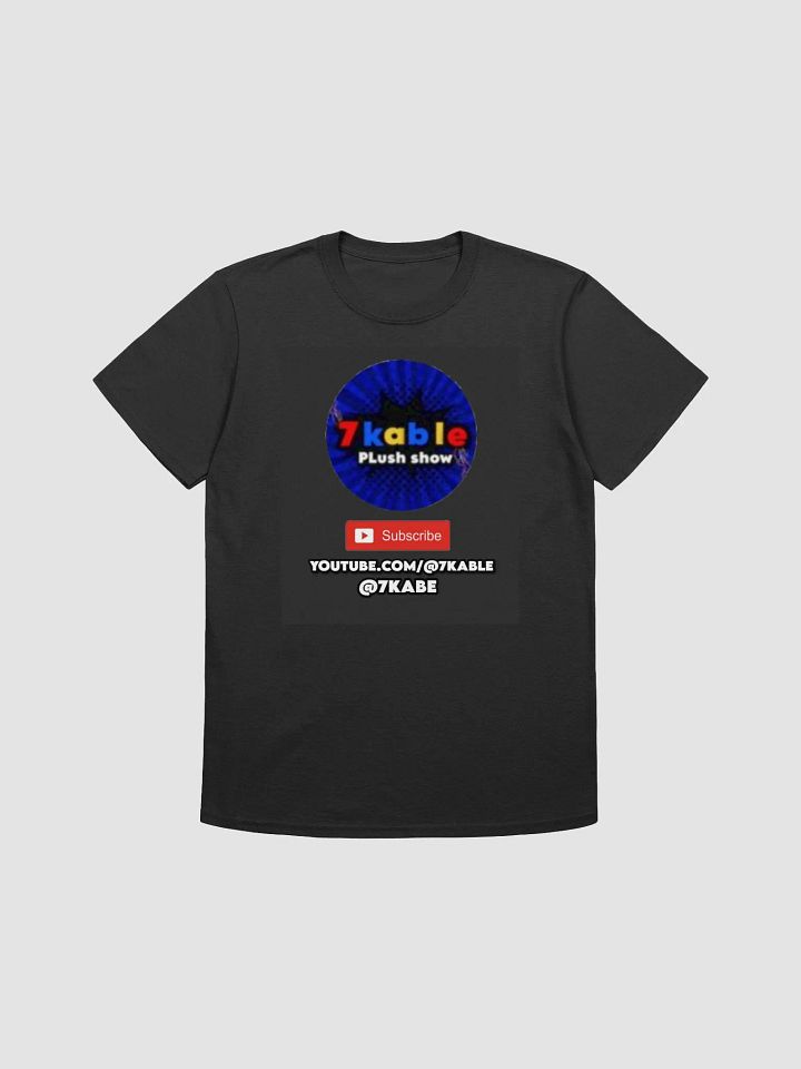 7kable show t-shirt dark grey from the youtube channel 7kable show NEW! product image (1)