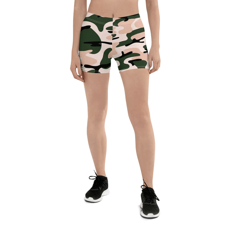 Camouflage Chaos All-Over Shorts product image (1)