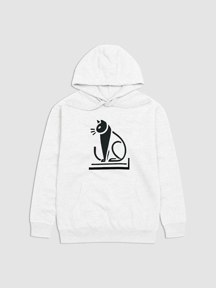 Elegant Cat Silhouette Hoodie product image (1)