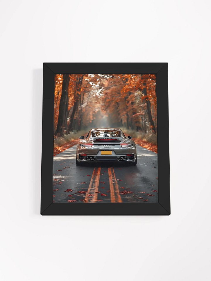 Autumn Drive Framed Matte Poster product image (2)