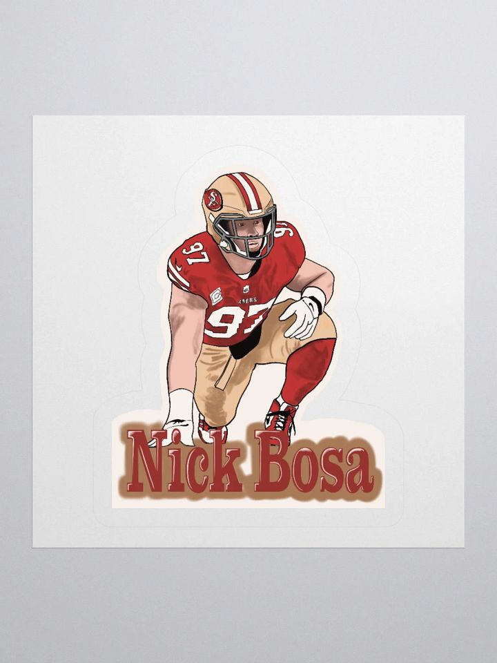 49ers Bosa Sticker product image (1)
