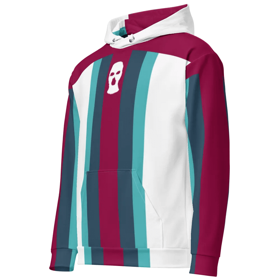 WHITE SKI MASK BLEND HOODIE product image (2)