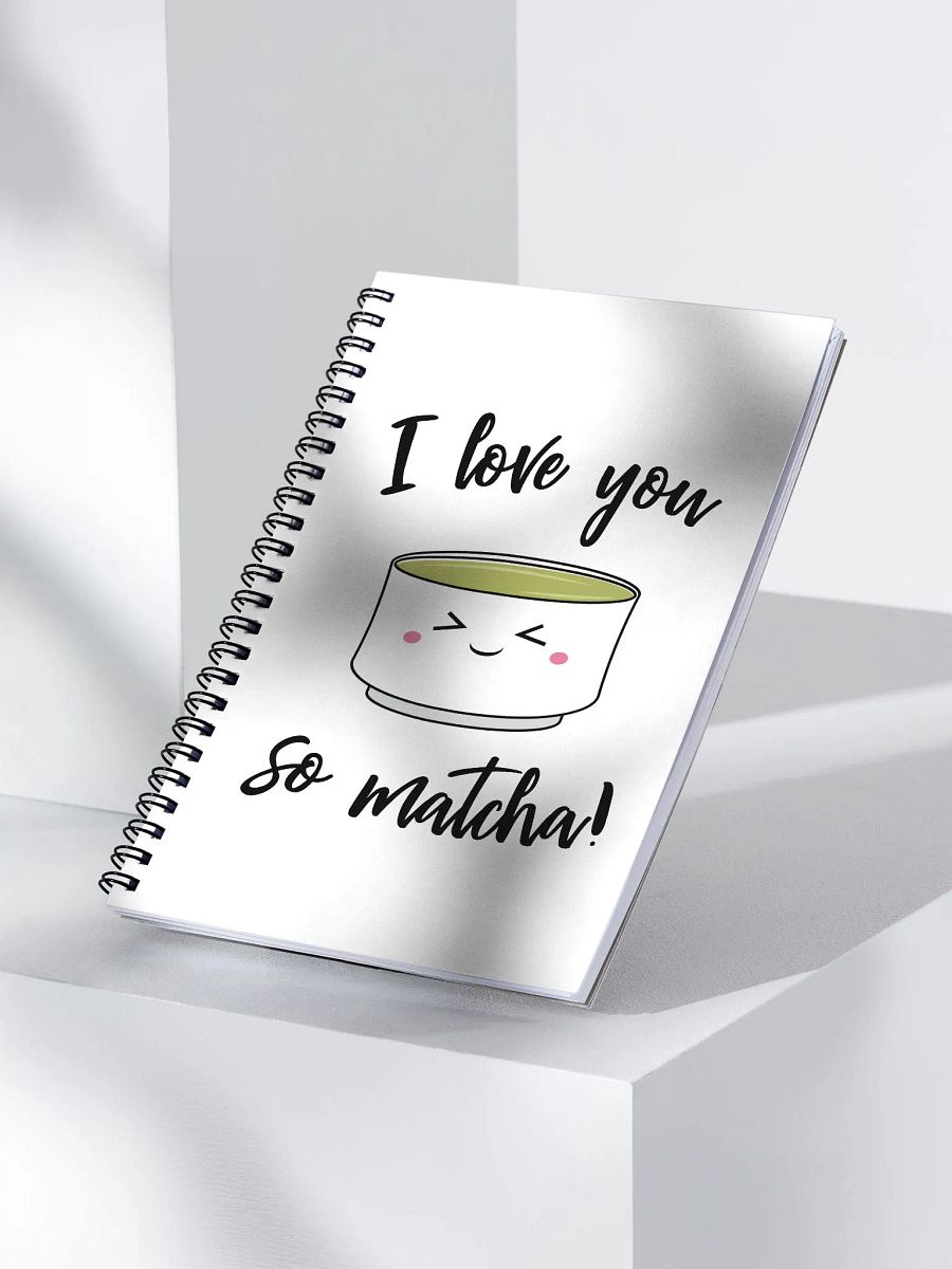 I Love You So Matcha Notebook product image (3)