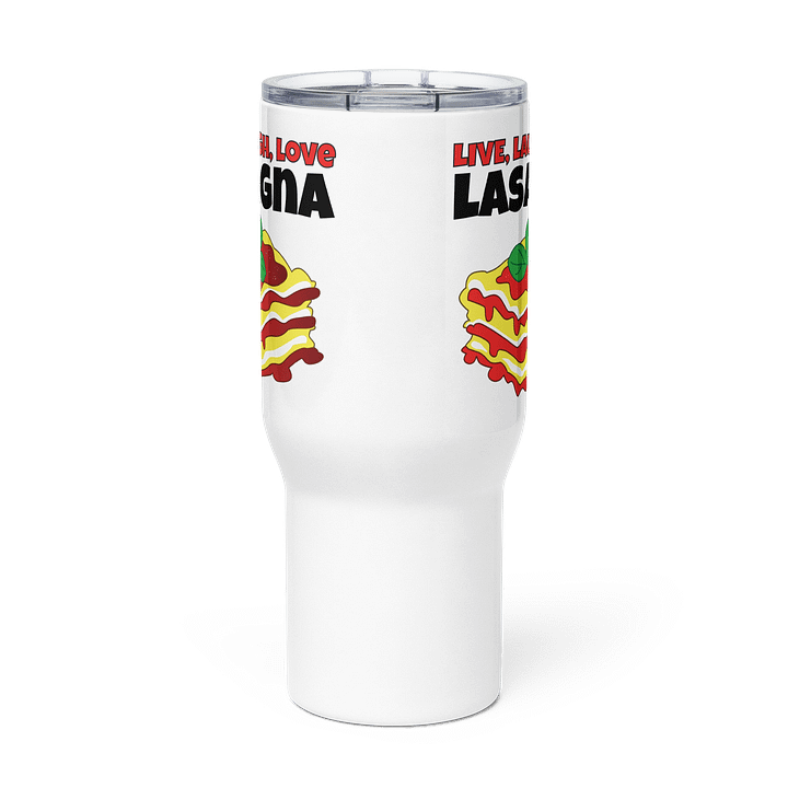 Live, Laugh, Love, Lasagna Travel Mug product image (2)