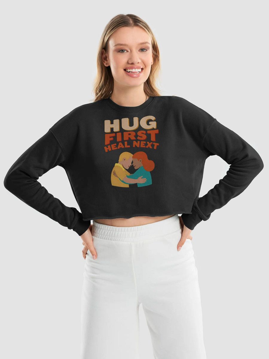 Healing Hug Crop Sweatshirt product image (27)