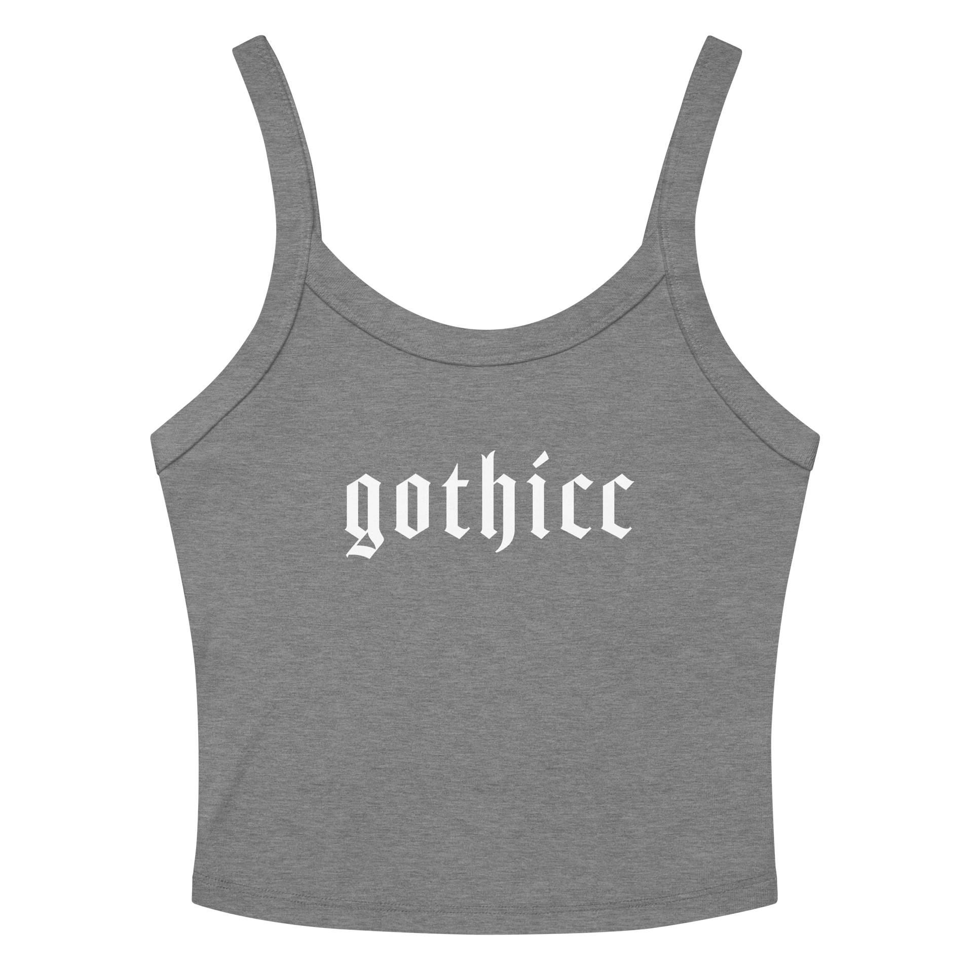 gothicc ribbed tank product image (2)