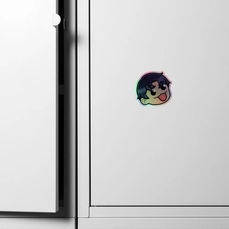 Blep Holographic Sticker product image (6)