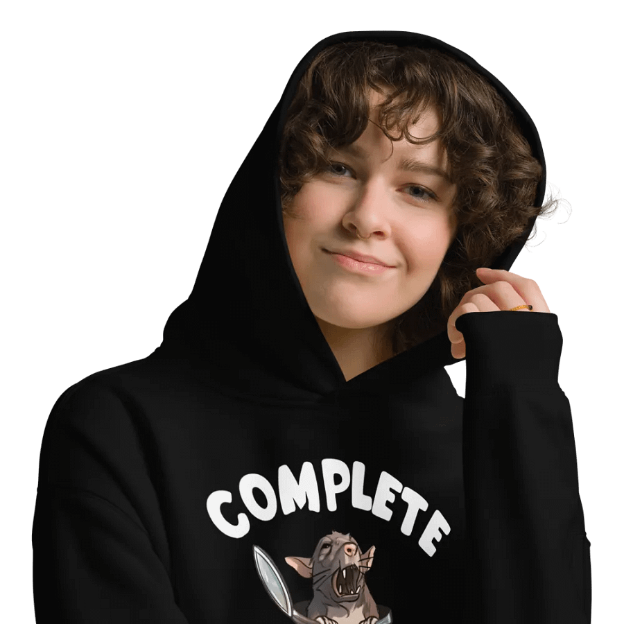 COMPLETE GARBAGE Oversized Hoodie (dark) product image (8)