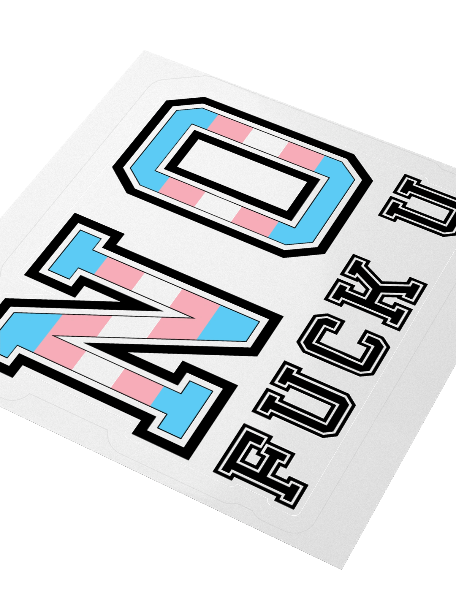 No Fuck U Sticker product image (3)