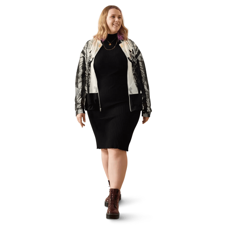 All-Over Print Bomber Jacket by Sublicolor 144/Wolf product image (3)