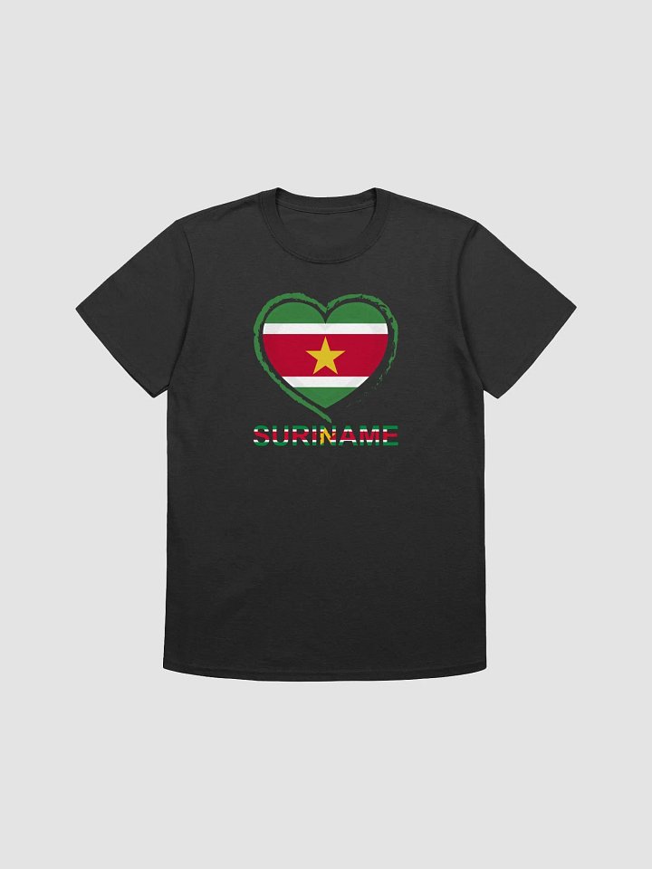 Suriname Heart Design T-Shirt product image (1)