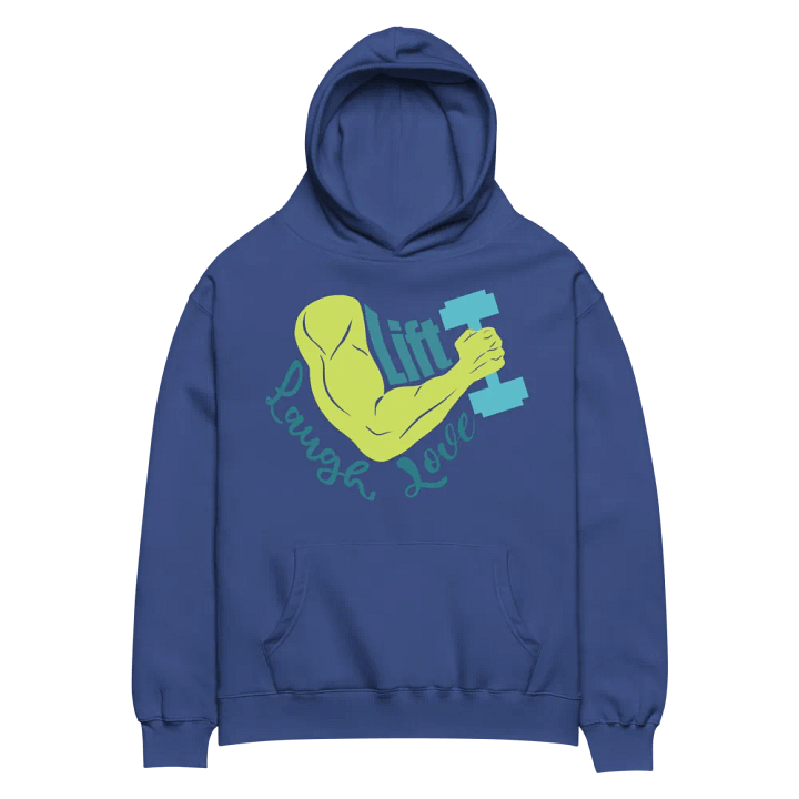 Lift Laugh Love Colorful Flex Pump Cover Hoodie product image (2)