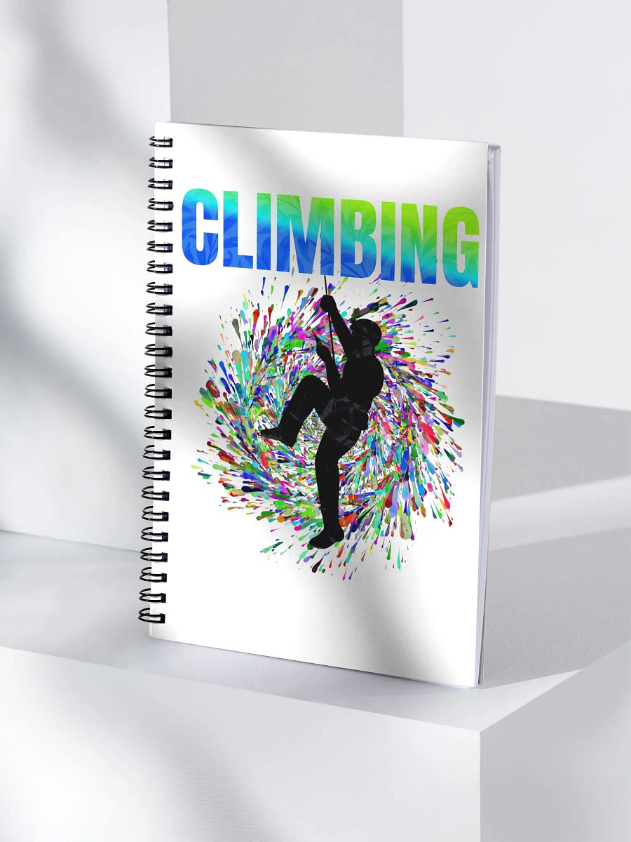 Climbing Spiral Male Notebook - Climb to New Heights product image (3)