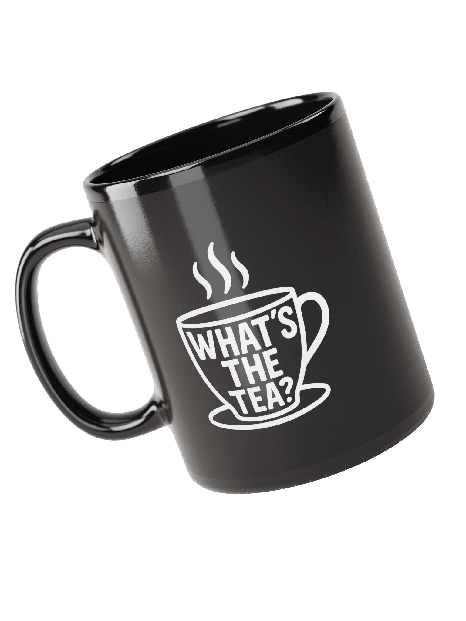 What's The Tea? Mug - Black product image (2)