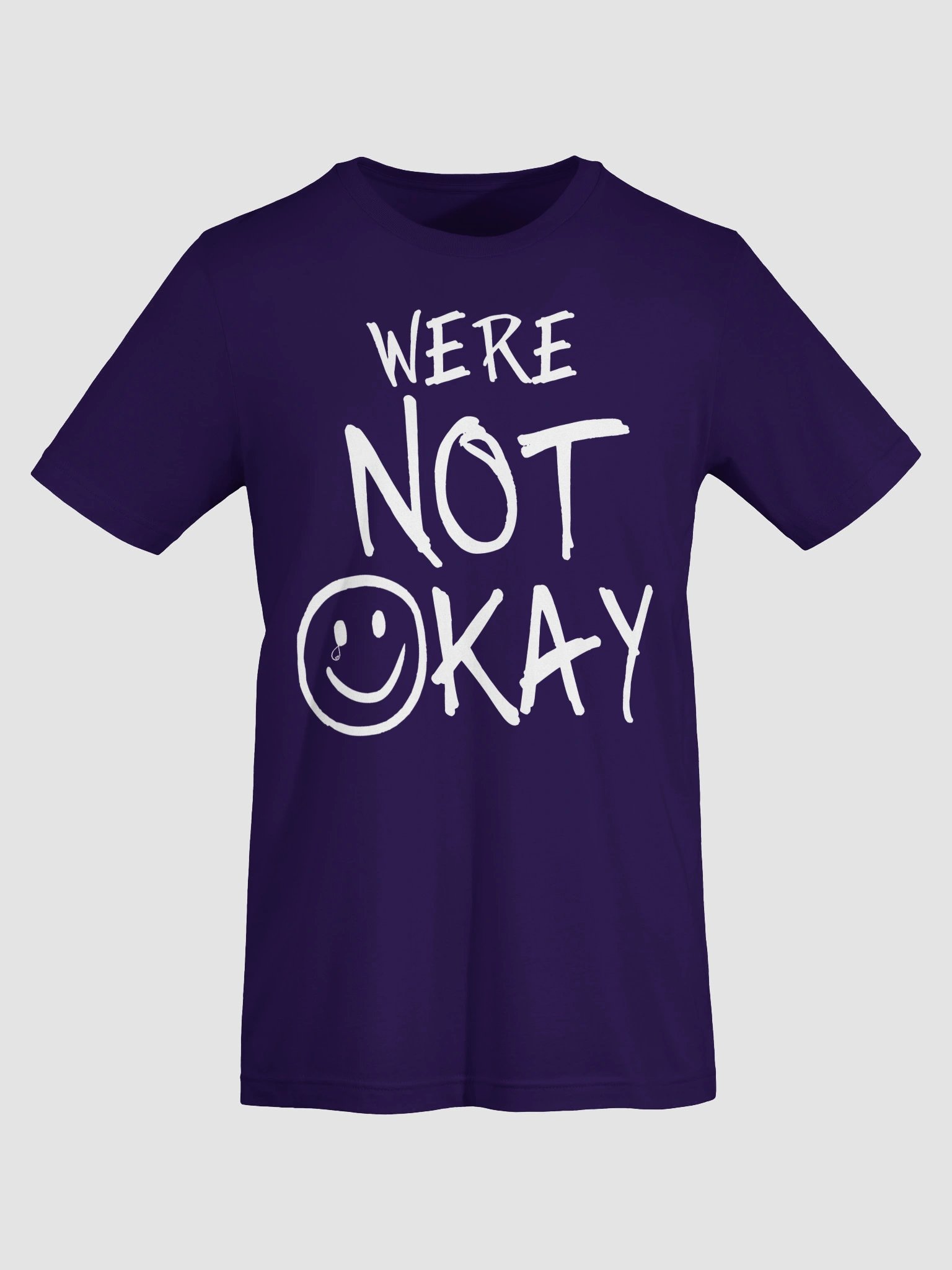 We’re Not Okay – Mental Health Support Tee product image (72)
