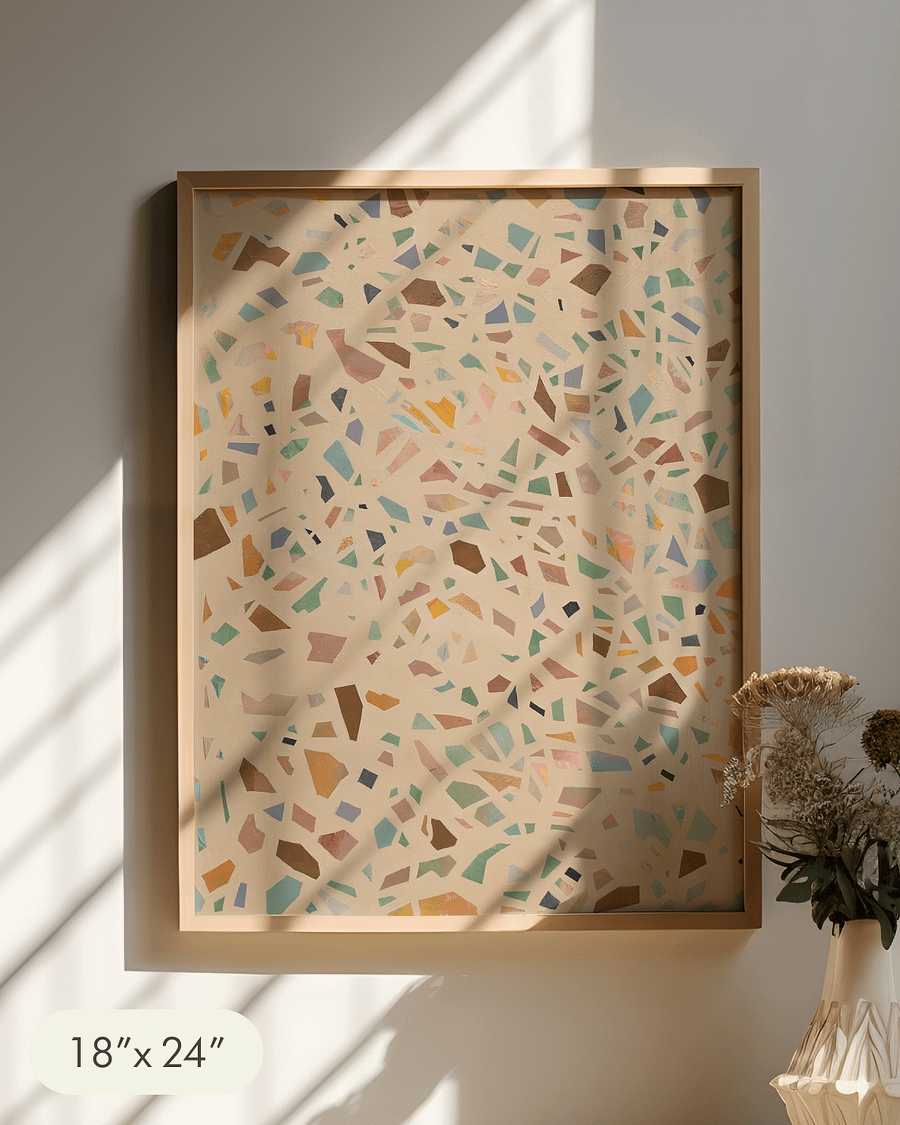 Terrazzo Painting Print product image (3)