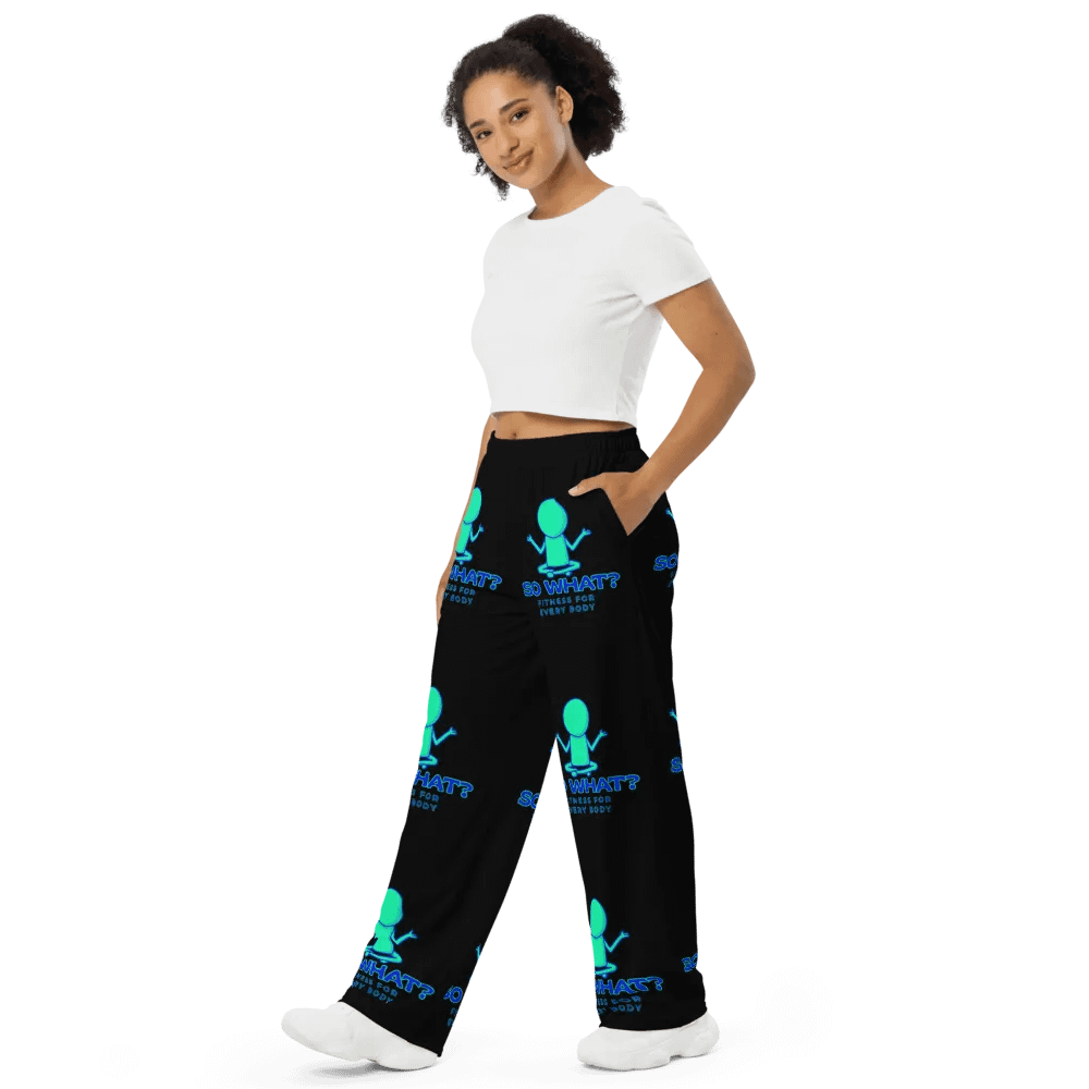 So What? Fitness Roundhouse Kick to the Face Pants (large logo) product image (10)