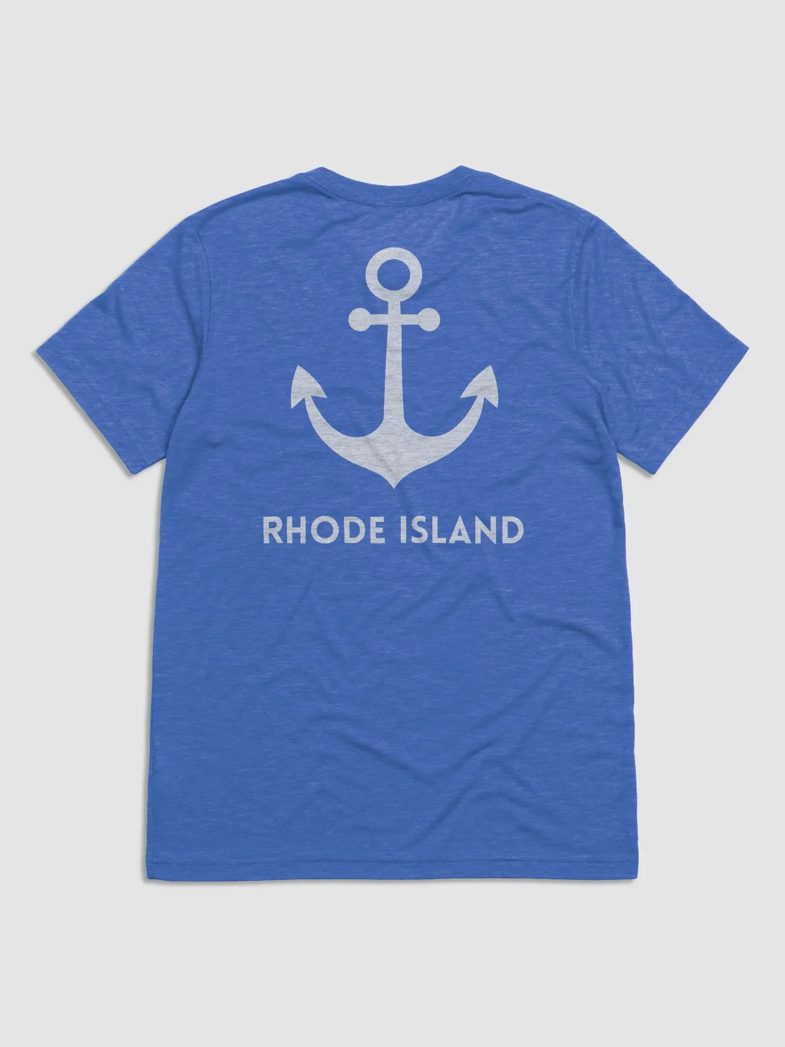 Tri-blend Anchor in Rhode Island T-Shirt product image (1)