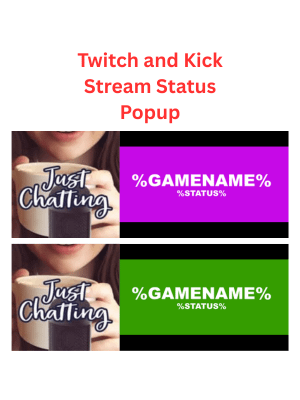 Twitch and Kick Stream Status Popup product image (1)