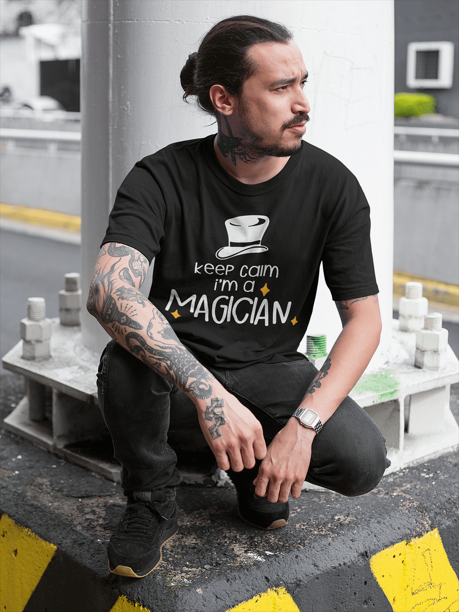 Keep Calm, I'm a Magician T-shirt product image (2)