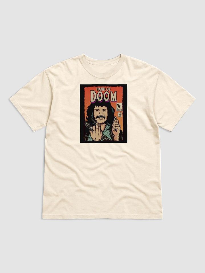 Tony Iommi Playing Guitar as a Riff Lord of Doom drawing tee 3! Essential T-Shirt product image (1)