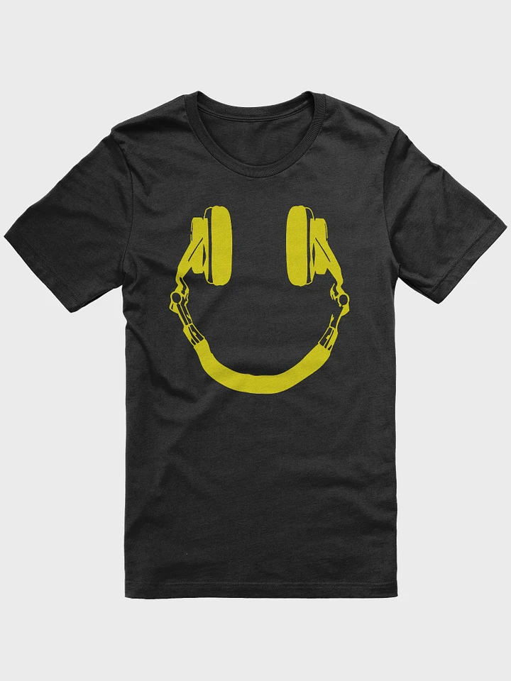 DJ Smiley Headphones T-Shirt product image (1)