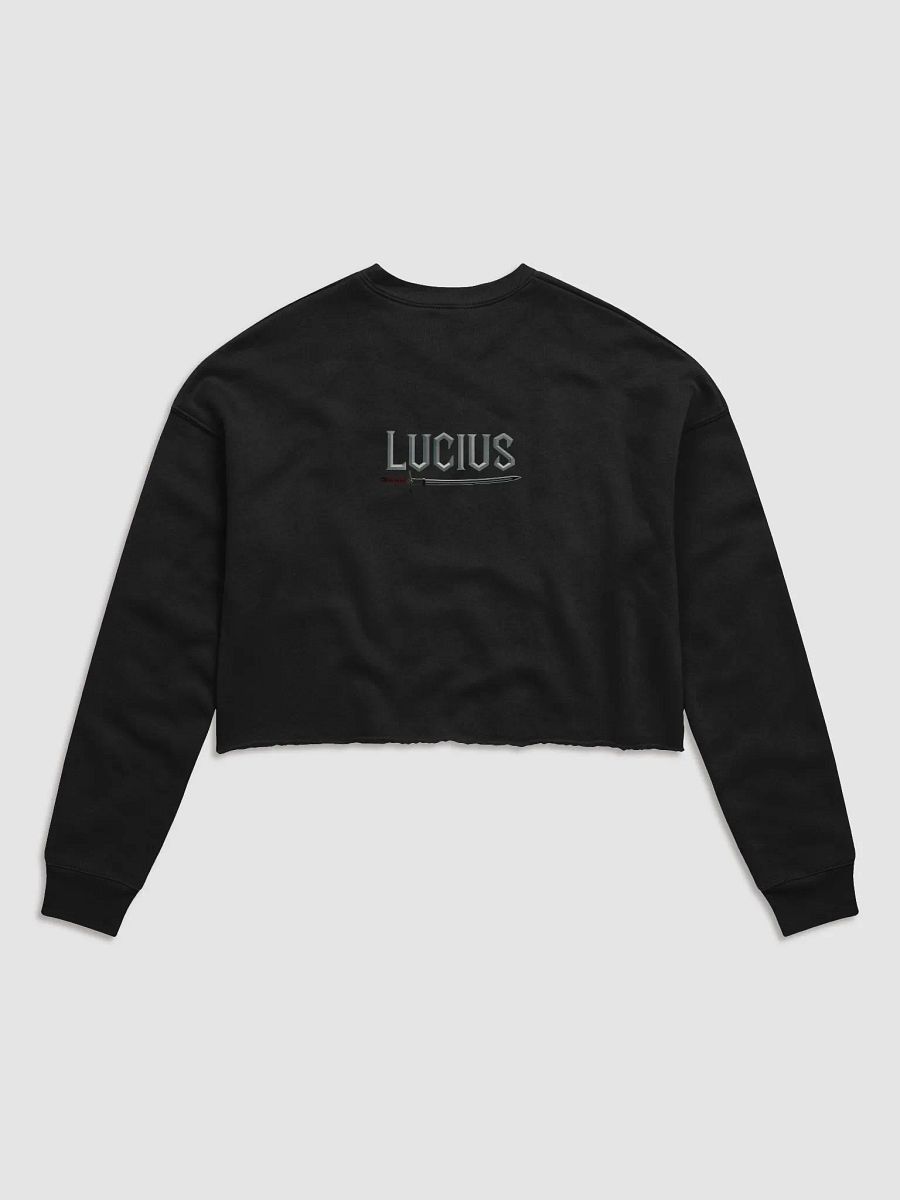 The Power Women's Fleece Crop Sweatshirt product image (5)