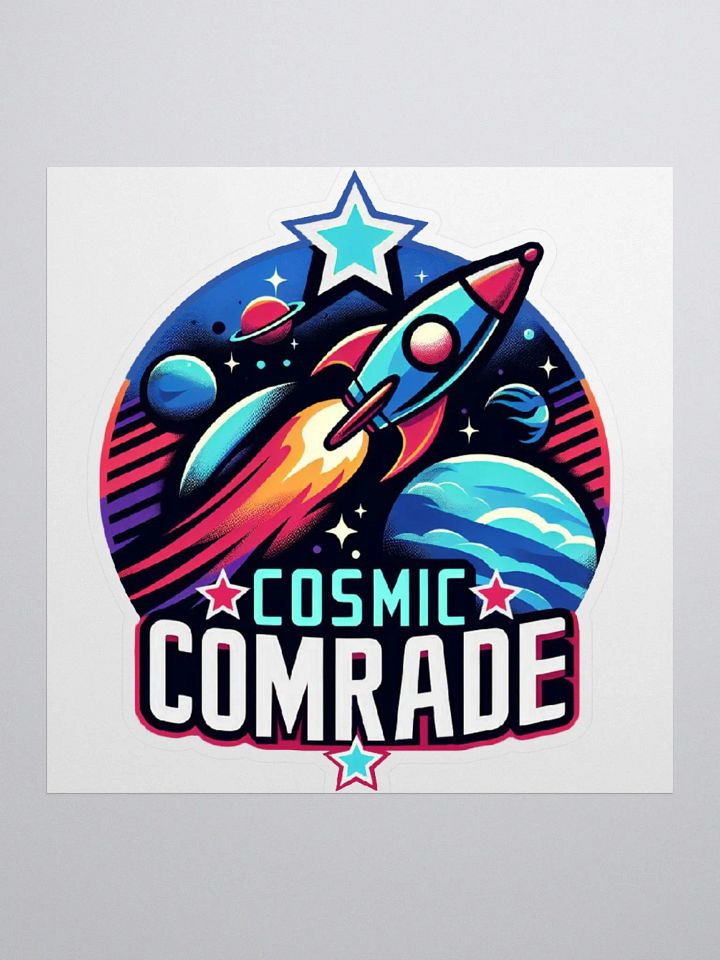 Cosmic Comrade Sticker product image (2)