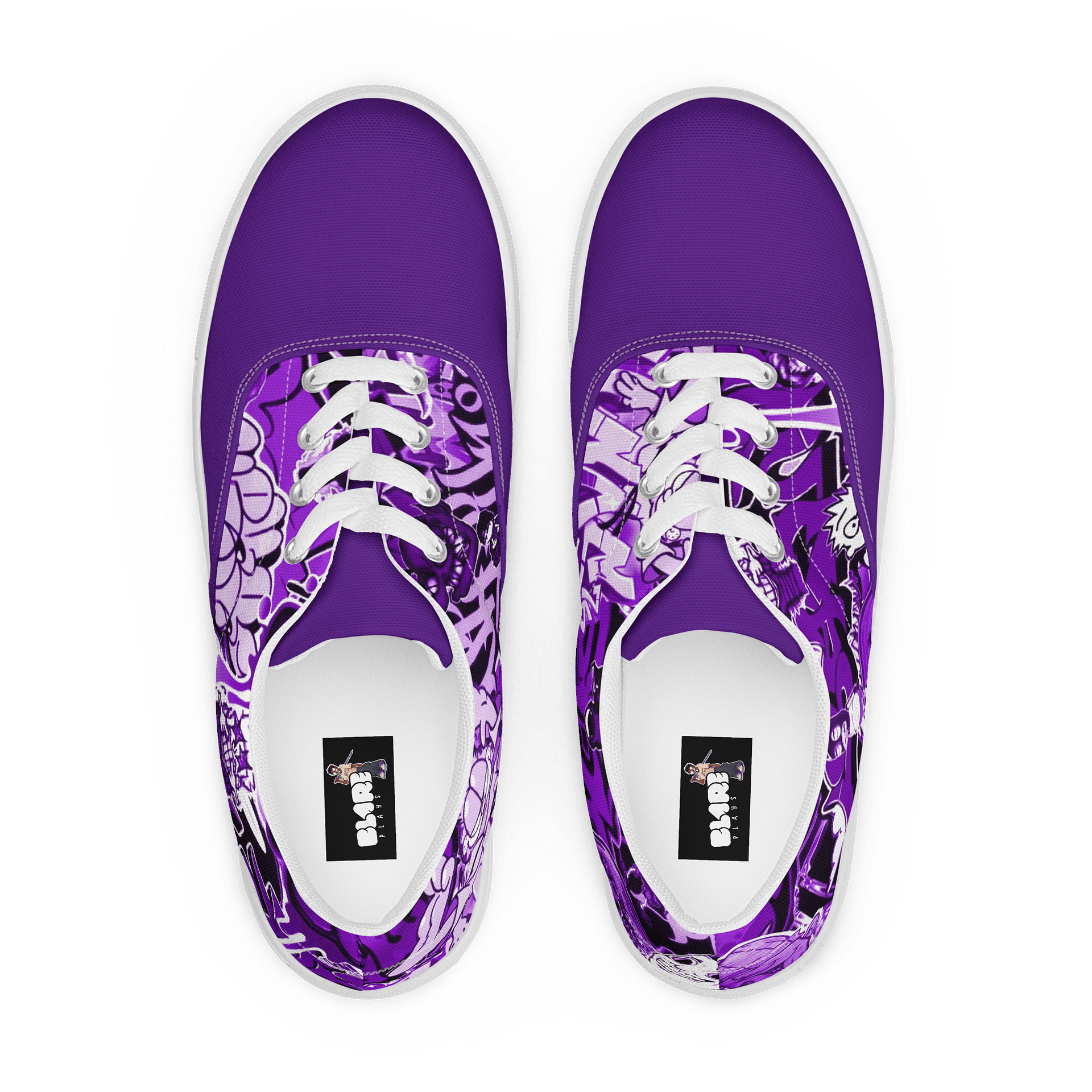 Graffiti Fusion Men's Skate Sneakers product image (1)
