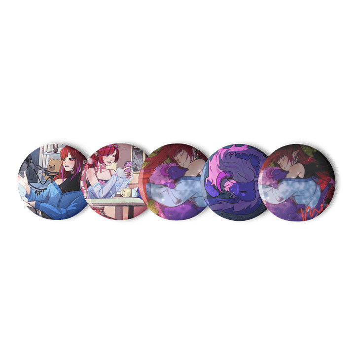 Shurui Mio - Pin Buttons Set product image (1)