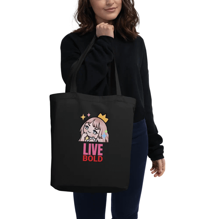 Lara Silverfox VTuber - Eco Bag Merch product image (2)