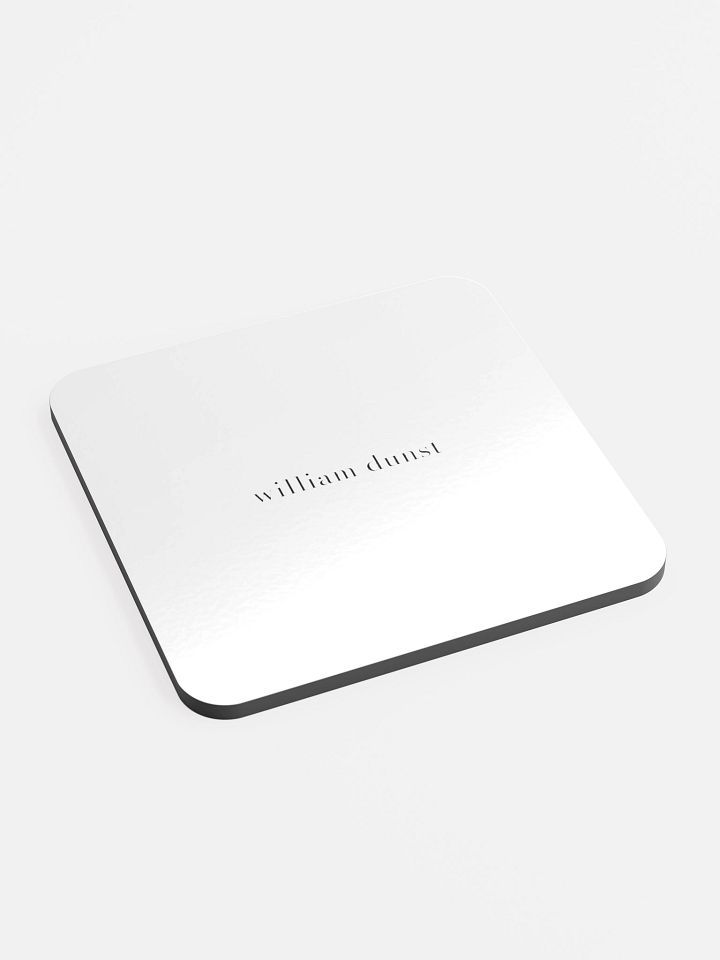 Logo-Print Glossed Cork Coaster product image (2)