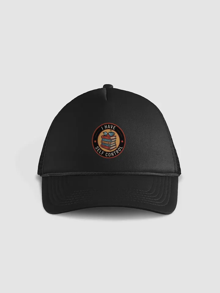 Bookworm's Self-Control Trucker Hat product image (1)
