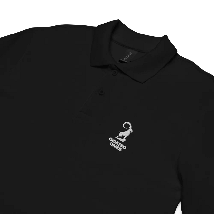 Goated Logo Polo - White product image (2)