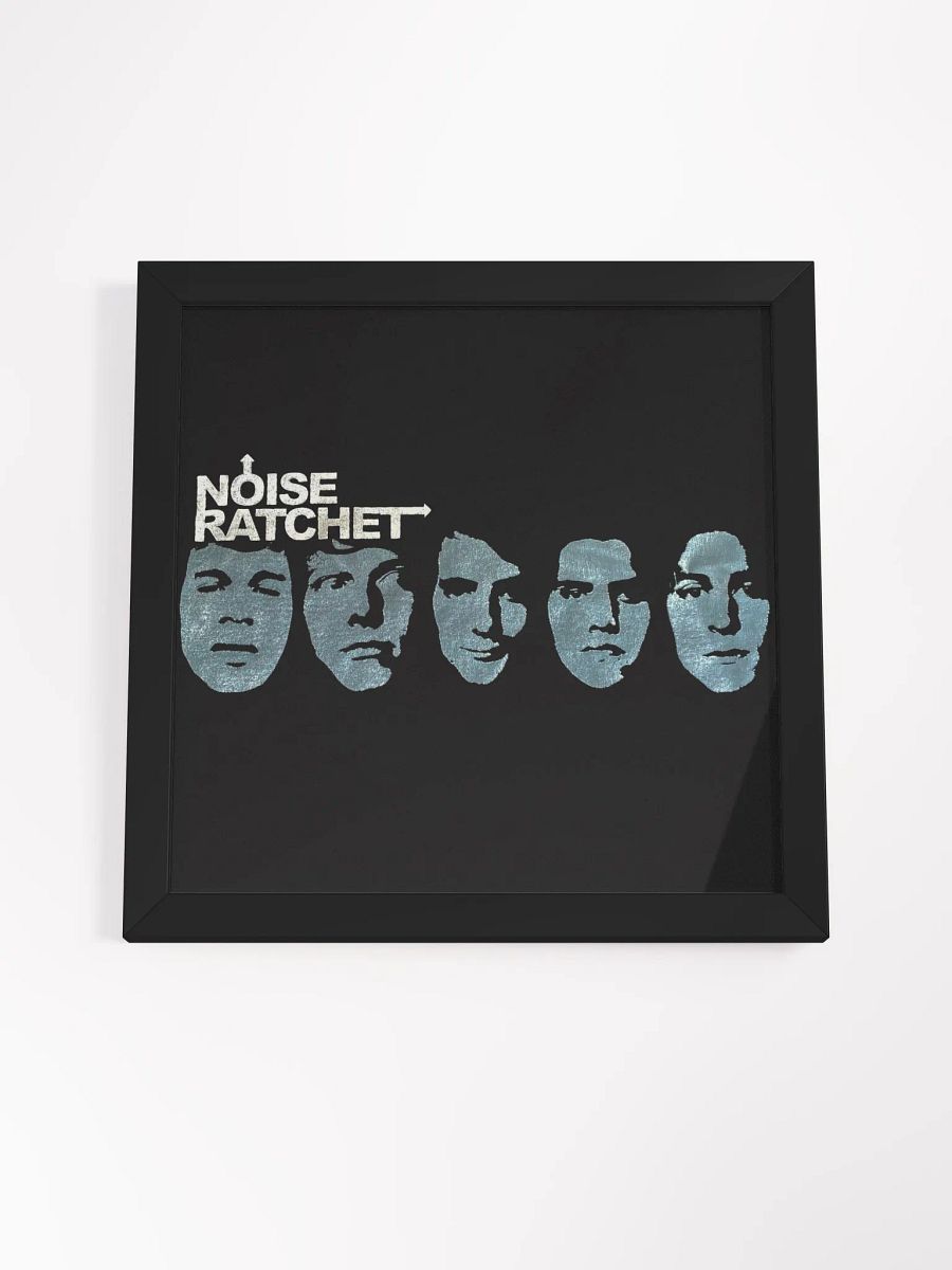 Noise Ratchet Faces Poster Framed product image (7)