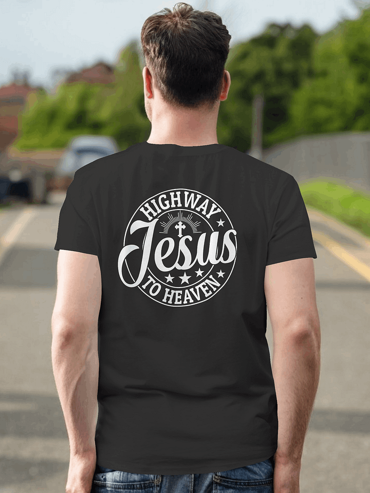 Jesus Highway to Heaven T-shirt product image (1)