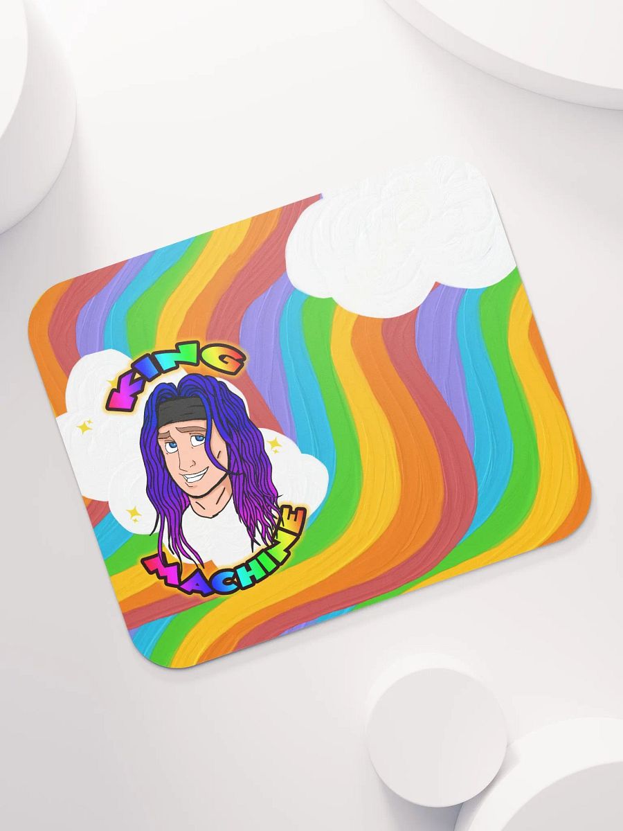 rainbow basic mouse pad 8x7 product image (7)