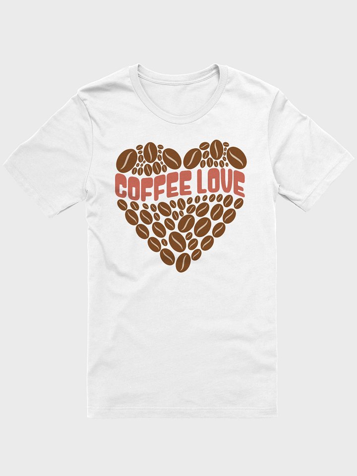 Coffee Bean Heart T-Shirt product image (1)