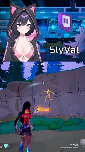 THE CHAINSAW QUEEN #vtuber #vtuberclips #fortnite #fortniteclips