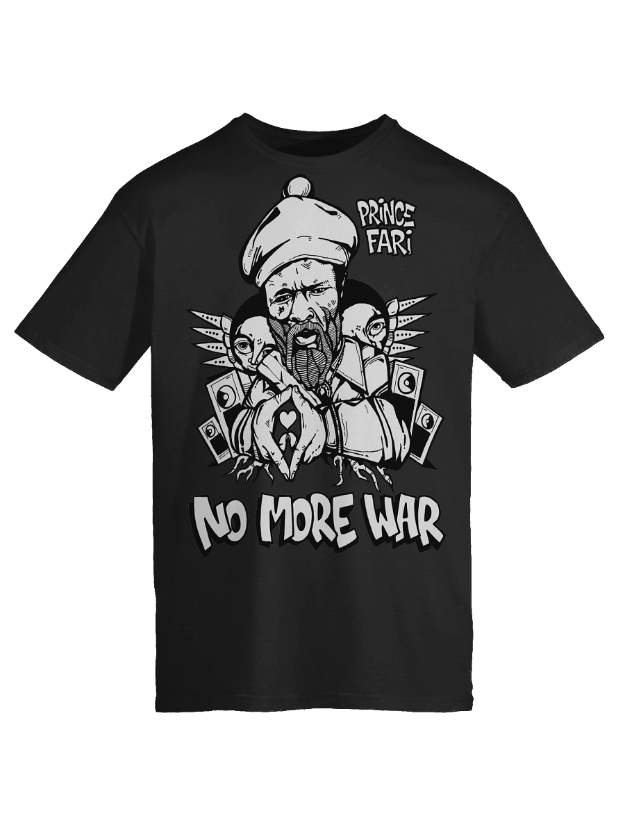 Prince Far I T-Shirt by RasTerms37 (Grey / Black White / Basic) product image (4)