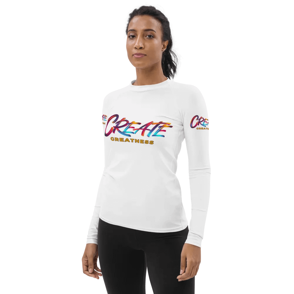 Create Greatness Vibrant Rash Guard product image (3)