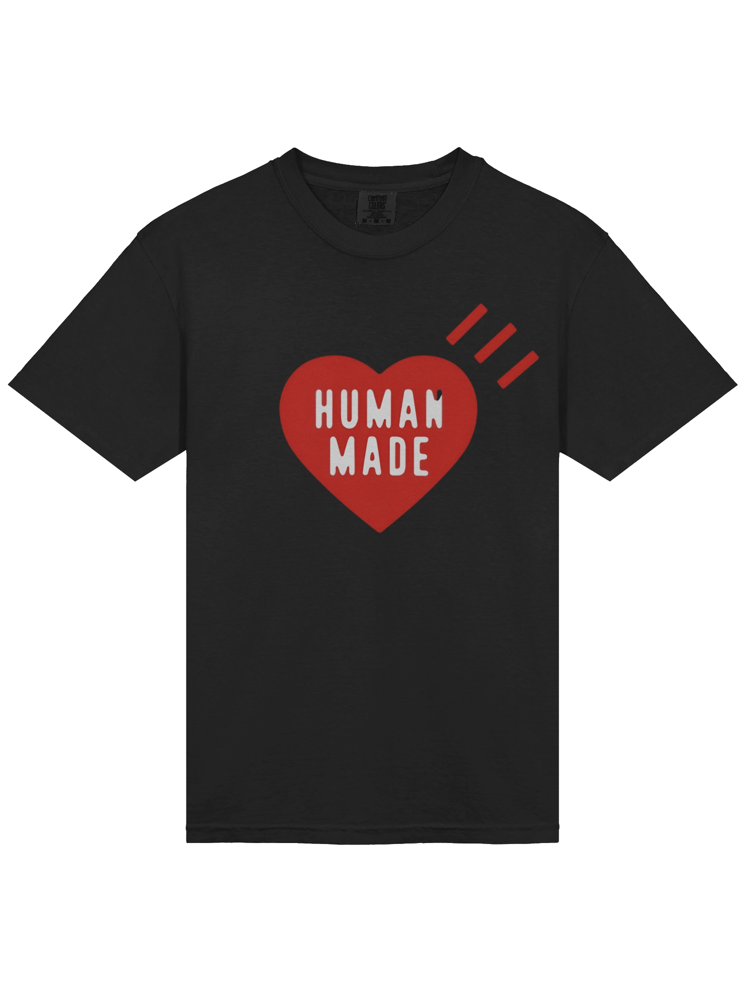 Human Made Black T シャツ ハート product image (1)