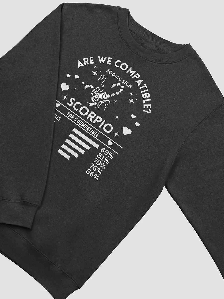 Scorpio Zodiac Sign Romantic Compatibility - Lane Seven Premium Crewneck Sweatshirt product image (3)