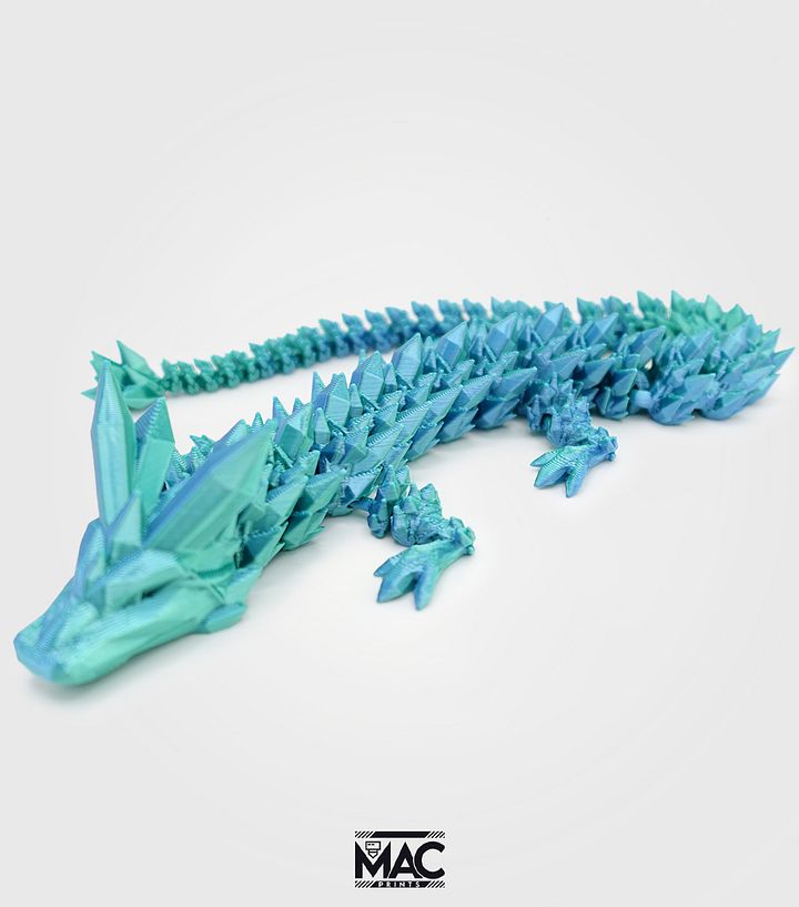 Silk Blue Green Baby Dragon product image (1)