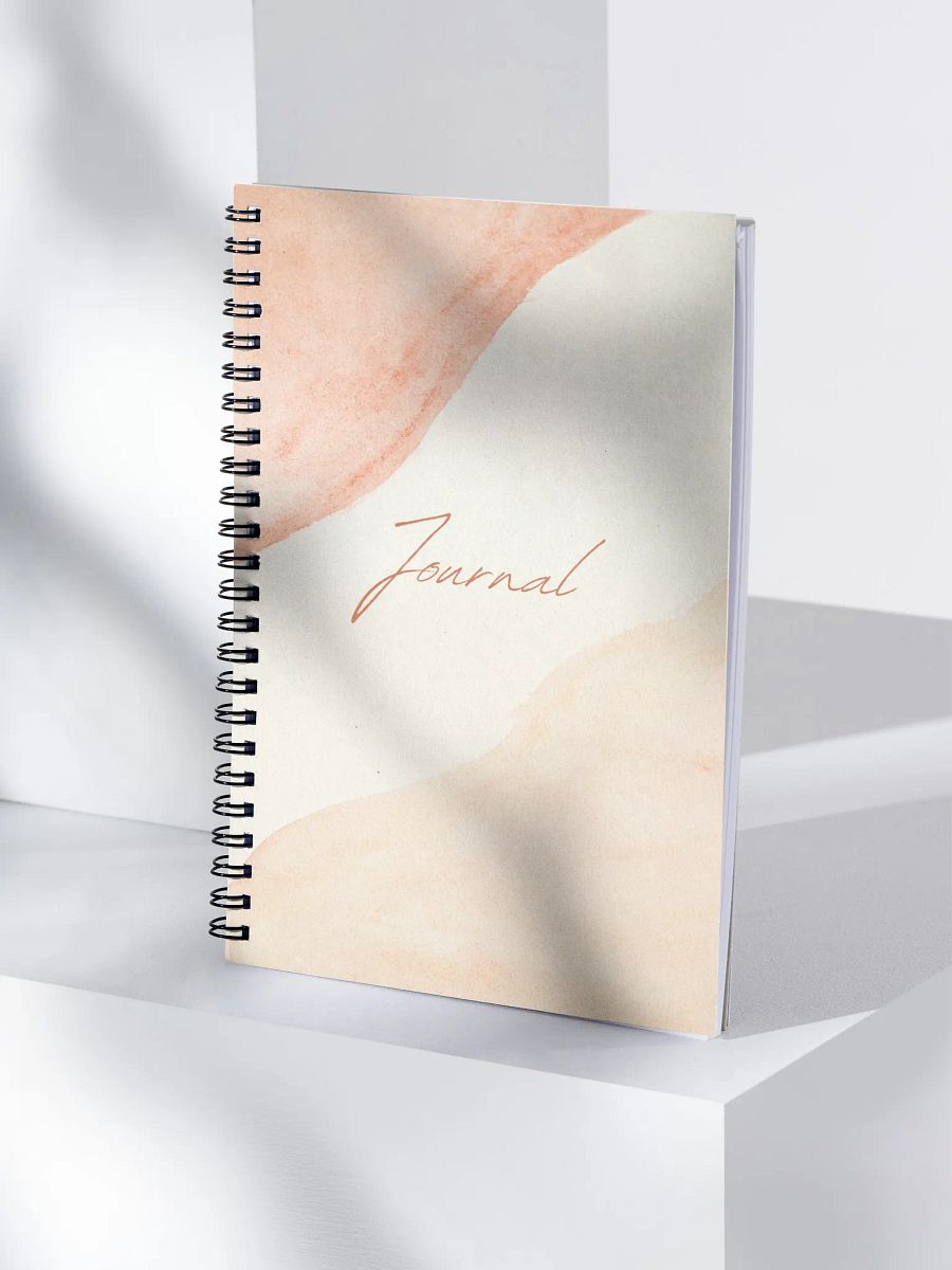 Watercolor Waves Spiral Notebook product image (4)